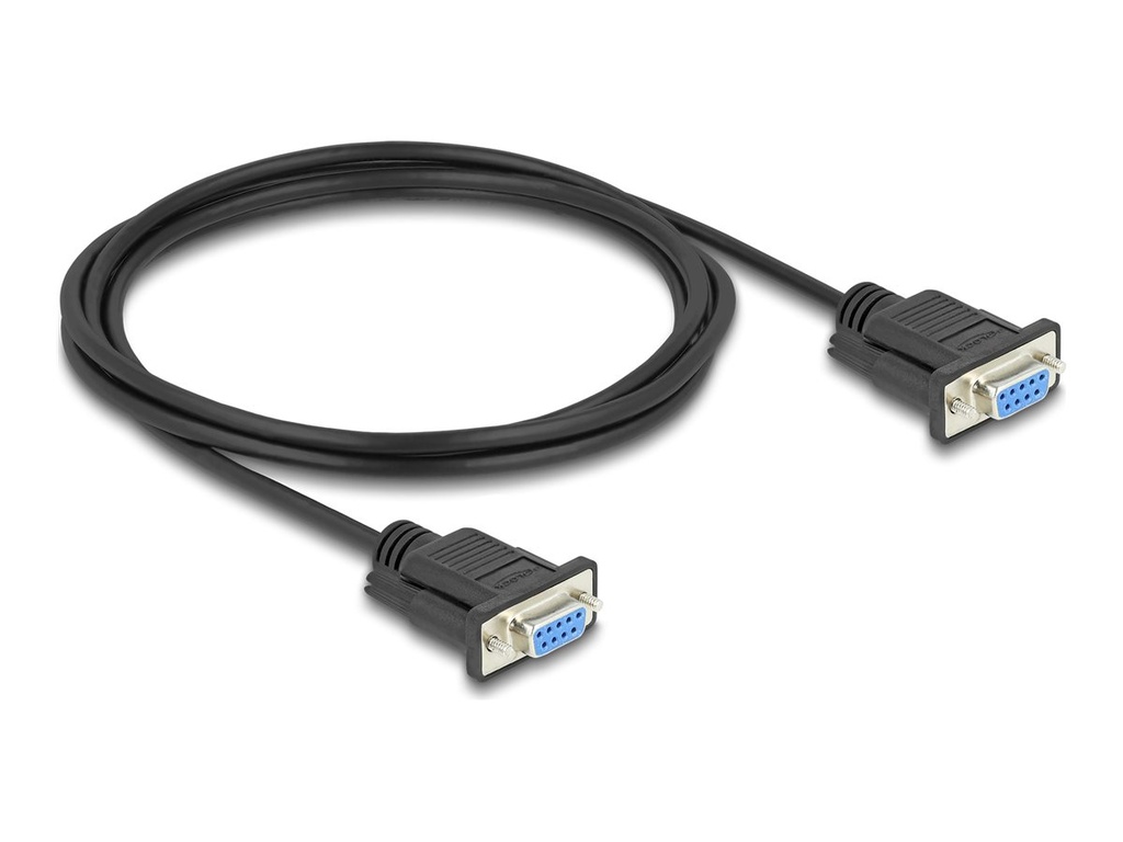 Delock Kabel seriell - DB-9 (W) zu DB-9 (W)
