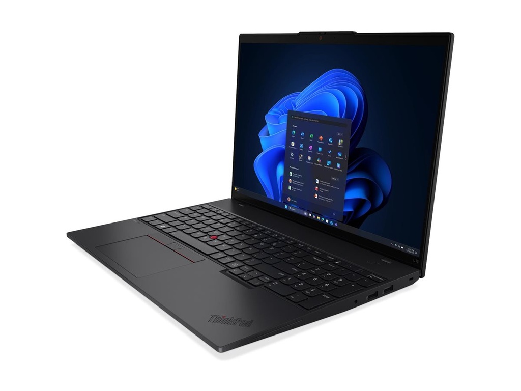Lenovo ThinkPad L16 Gen 2 21SA - 180°-Scharnierdesign - Intel Core Ultra 7 255U - Win 11 Pro - Intel Graphics - 32 GB RAM - 1 TB SSD TCG Opal Encryption 2, NVMe - 40.6 cm (16")
