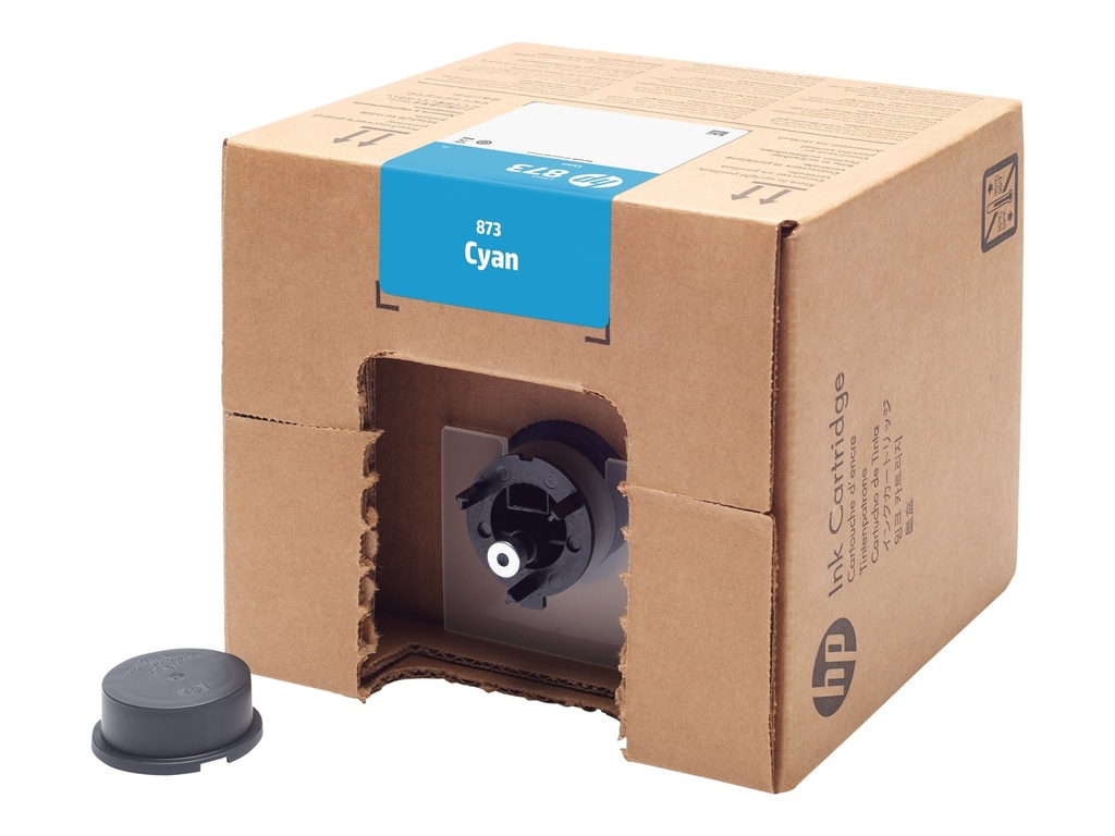 HP 873 - 3 L - Cyan - original - Latex - Tintenpatrone