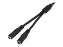 StarTech.com 3,5mm Klinke Y-Splitter Kabel