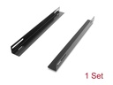 Delock Rack Bracket - 450 x 40 mm - Seite - Schwarz - 48.3 cm (19")