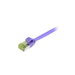 Synergy 21 Patchkabel RJ45 CAT6A 500Mhz lila S-STP S/FTP slimline rund d - Kabel - Netzwerk