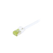 Synergy 21 Patchkabel RJ45 CAT6A 500Mhz weiss S-STP S/FTP slimline rund d - Kabel - Digital/Daten