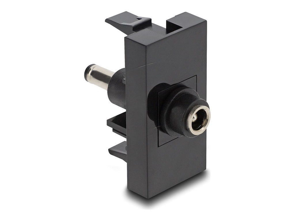 Delock Easy 45 - Einrastmodul - zu DC 5,5 x 2,1 mm männlich - DC 5,5 x 2,5 mm (weiblich)