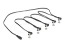 Delock Netz-Splitter - DC Buchse 2.1 x 5.5 mm (W)