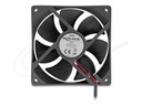Delock Gehäuselüfter - axial - 92 mm - Schwarz