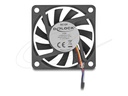 Delock Gehäuselüfter - axial - 60 mm - Schwarz