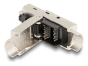 Delock Netzwerkanschluss - RJ-45 (M) zu LSA