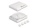 Delock Glasfaser-Anschlussdose - FTTH - geeignet