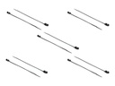 Delock Cable Tie with Fastening Eyelet - Kabelbinder - 16 cm - Schwarz (Packung mit 10)