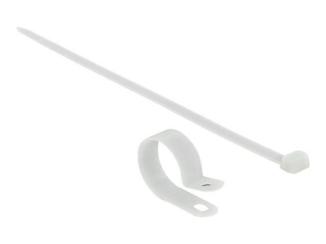 Delock Kabelbinder-Kit - 30 cm - weiß