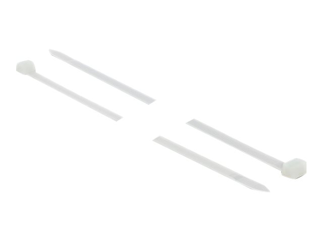 Delock Kabelbinder-Kit - 20 cm - Schwarz