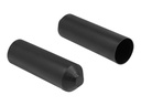 Delock Kabelschutzkappe - Schwarz (Packung