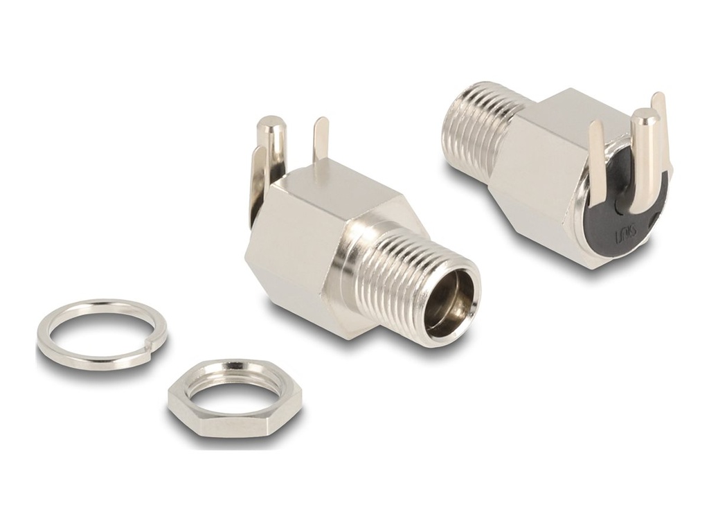 Delock Netzanschluss - DC jack 5,5 mm x 12 mm (ID: 2,5 mm)