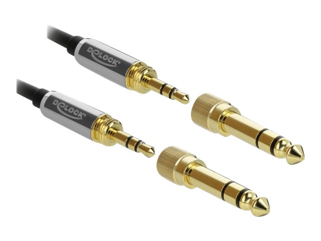 Delock Audio-Kabelkit - Schwarz