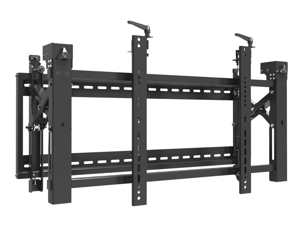 StarTech.com Video Wandhalterung für 45 - 70 Zoll VESA Displays - Diebstahlsicherung - Stahl - Halterung - für Videoleinwand - Aluminium, Stahl - Schwarz - Bildschirmgröße: 114.3-177.8 cm (45"-70")