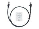 Zebra Netzwerkkabel - RJ-45 (M) zu M12 (M)
