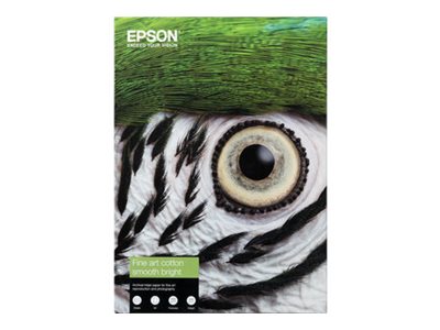 Epson Fine Art II - Baumwolle - matt - 490 Mikron - Glatt-Hell - A3 Plus (329 x 483 mm)