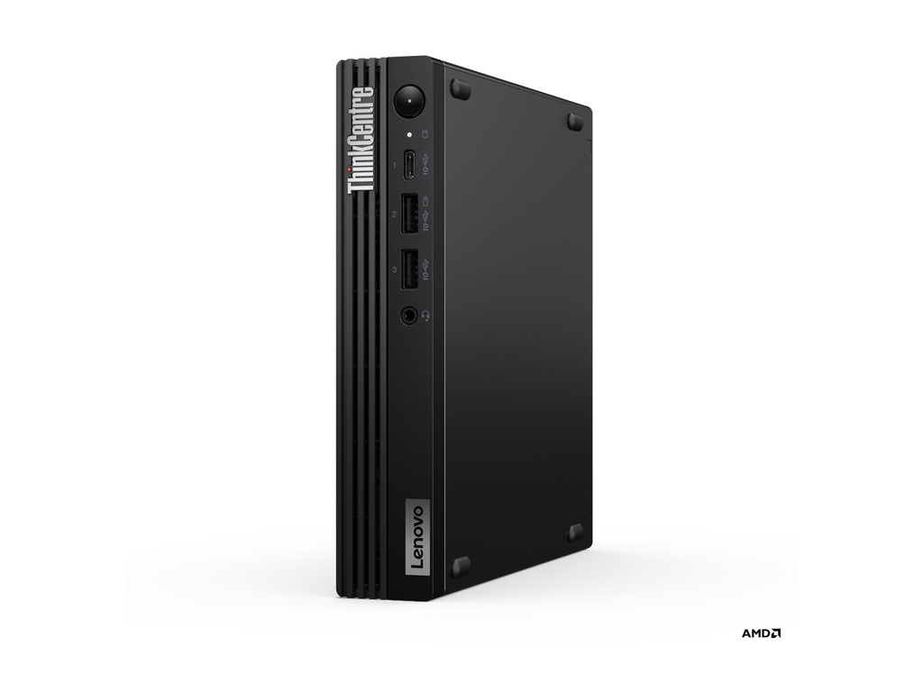 Lenovo ThinkCentre M75q Gen 5 12RQ - Tiny - Ryzen 7 Pro 8700GE / 3.6 GHz - RAM 16 GB - SSD 512 GB - Radeon 780M - 1GbE, Wi-Fi 6E, Bluetooth 5.3 - WLAN: 802.11a/b/g/n/ac/ax (Wi-Fi 6E)