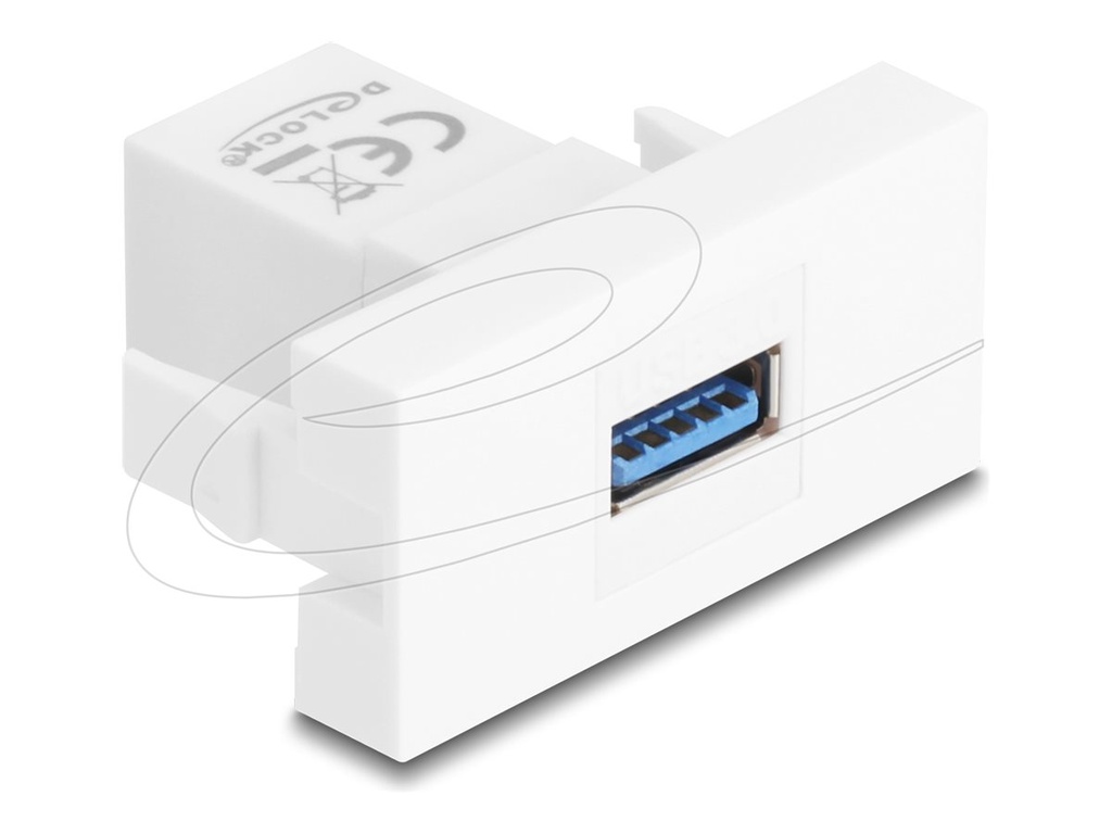 Delock Easy 45 - Einrastmodul - 5 Gbps - USB