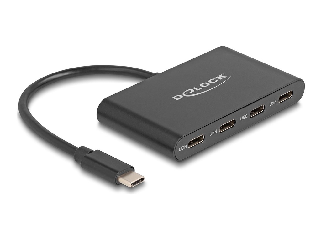 Delock Hub - 10 Gbps - 4 x USB-C 3.2 Gen 2