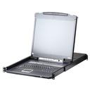 ATEN CL5708iN D LCD KVM Over IP Switch 19" USB-PS/2 VGA - KVM-Umschalter - 8-Port