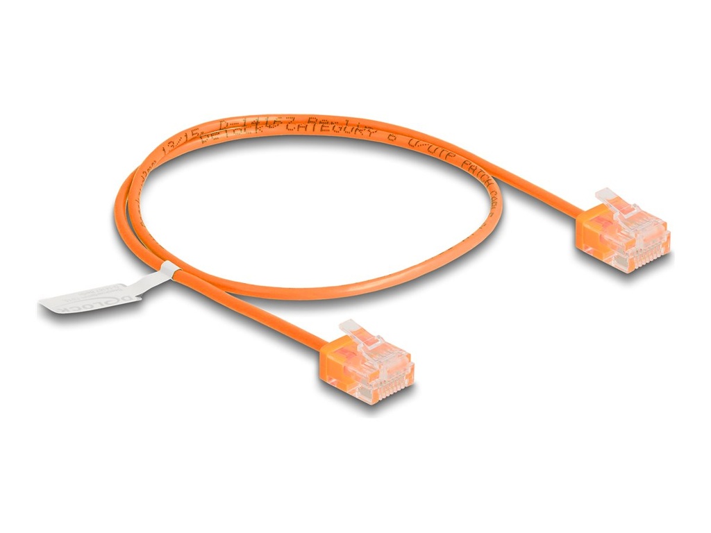 Delock Patch-Kabel - RJ-45 (M) kurz zu RJ-45 (M)