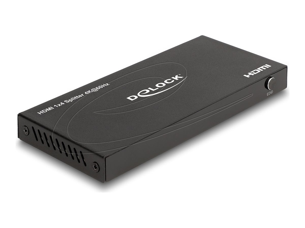 Delock Video/Audio-Schalter - 4K, 60 Hz, mit
