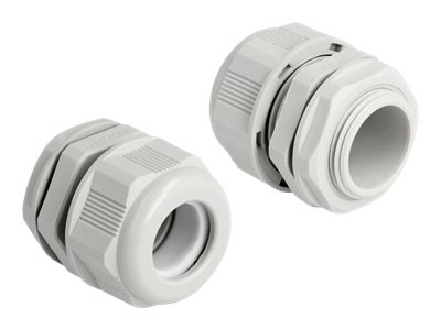 Delock Kabelverschraubung (M25) - Grau (Packung mit 2)