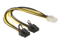 Delock PCI Express Stromkabel Buchse> 2 x - Kabel - Strom/Netzteil