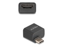 Delock Videoadapter - USB-C männlich zu HDMI weiblich - Schwarz - 4K30Hz (3840 x 2160)