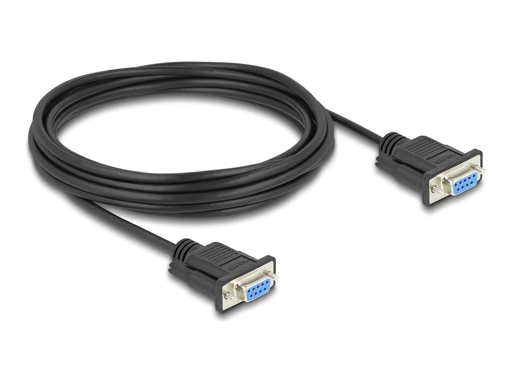 Delock Kabel seriell - DB-9 (W) zu DB-9 (W)