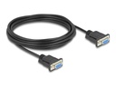 Delock Kabel seriell - DB-9 (W) zu DB-9 (W)