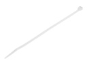 StarTech.com Kabelbinder - 203x4 mm, gebogene Spitze, weiß, 1000 Stück - Kabelbinder - 20.32 cm - weiß - TAA-konform (Packung mit 1000)