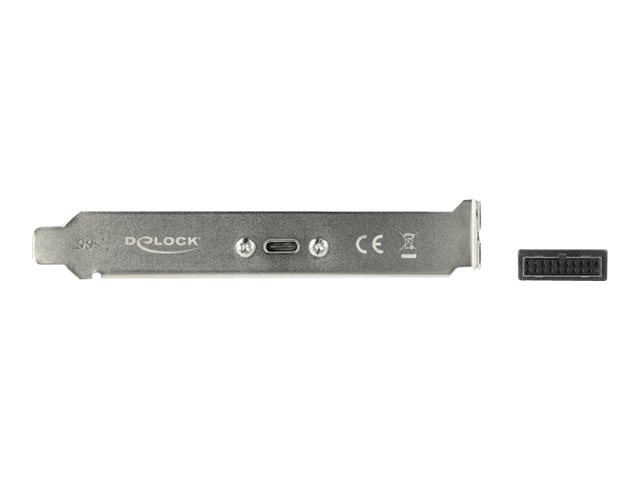 Delock Slot bracket - USB-Konsole - 19-poliger USB 3.0 Kopf (W)