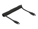 Delock USB 3.1 Gen 2 Coiled Cable Type-C male