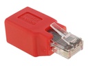 Delock Crossover-Adapter - RJ-45 (M) zu RJ-45 (W)