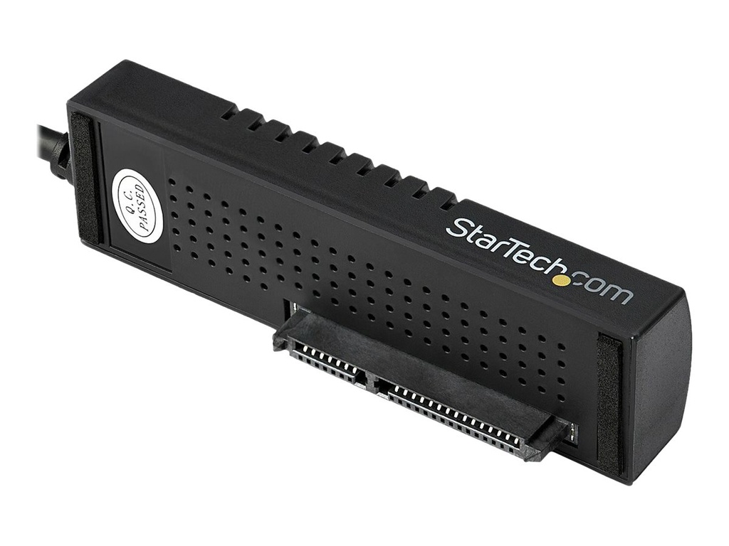 StarTech.com USB-C auf SATA Adapter Kabel - für 2,5 / 3,5" SATA SSD / HDD Laufwerke - 10 Gbit/s - USB 3.1 - SATA zu USB Adapter - Speicher-Controller - 2.5", 3.5" (6.4 cm, 8.9 cm)