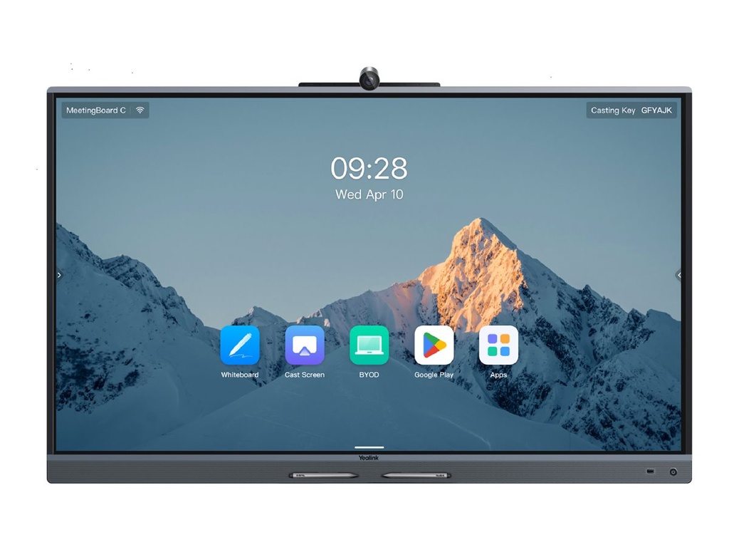 [1303288] Yealink MeetingBoard 75C EDLA - 190 cm (75") Diagonalklasse LCD-Display mit LED-Hintergrundbeleuchtung - interaktiv - mit integrierte interaktive Tafel, Touchscreen (Multitouch)