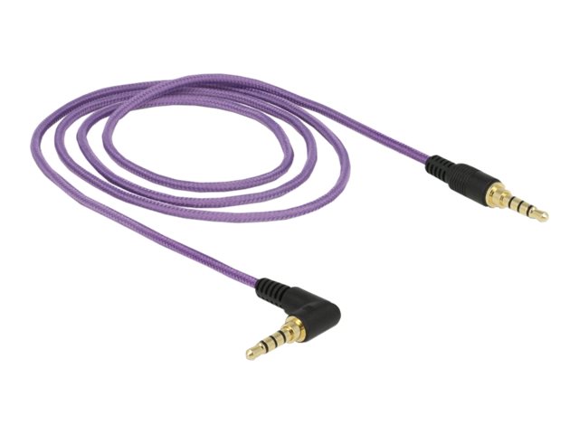 Delock Audiokabel - 4-poliger Mini-Stecker