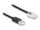 Delock Netzwerkkabel - RJ-50 (M) zu USB (M)
