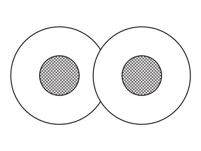 Logitech Ohrpolster für Headset (Packung mit 2)