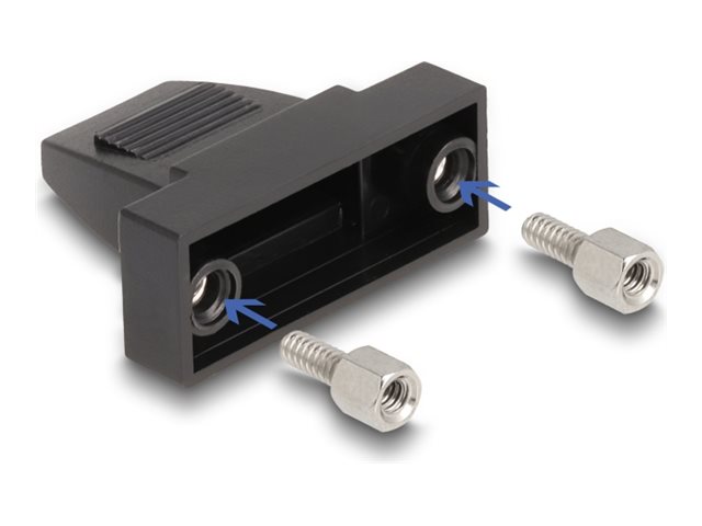 Delock D-Sub 9-poliges Steckergehäuse - Stecker