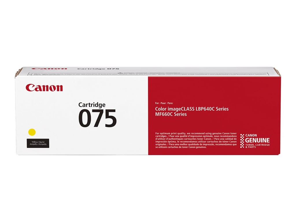 Canon 075 - Gelb - original - Box - Tonerpatrone