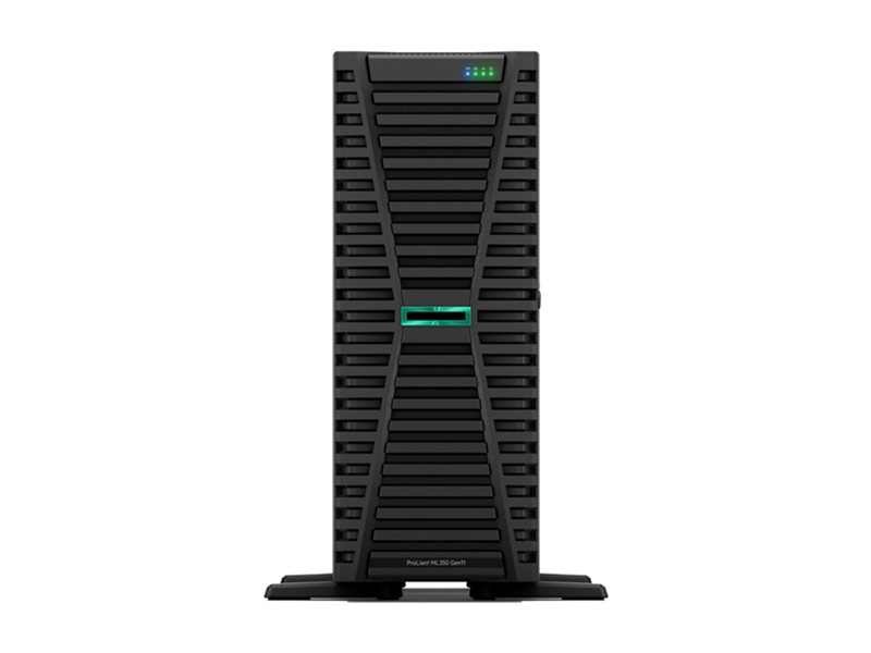 HPE ProLiant ML350 Gen11 - Server - Tower - 4U - zweiweg - 1 x Xeon Silver 4510 / 2.4 GHz - RAM 64 GB - SATA/SAS/NVMe - Hot-Swap 8.9 cm (3.5")