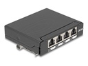 Delock Patch Panel - mini - DIN schienenmontierbar