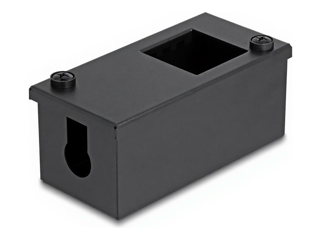 [81553] Delock Easy 45 - Keystone-Modulträger - 2 Anschlüsse (22,5 x 45 mm)