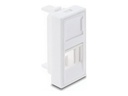 Delock Easy 45 - Einrastmodul - Abdeckung
