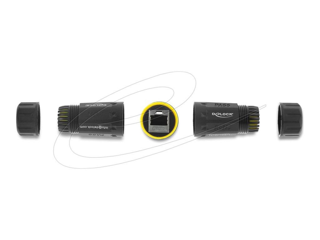 Delock Netzwerkkoppler - RJ-45 (W) zu RJ-45 (W)