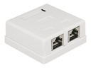 Delock Modular Wall - Wanddose - CAT 6 - STP